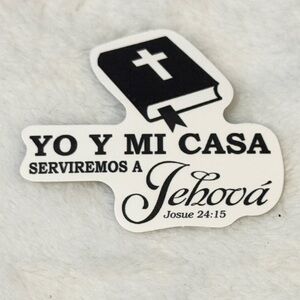 $2 for $5 / $4 Each ~~ Religious Sticker / Calcomanía Religiosa